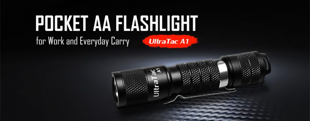 bewegliche Mini AAA-Schlüsselanhänger LED-Taschenlampe-Edelstahl GranVela UltraTac K18 Cree 360 ​​Lumen IPX-8 wasserdichte 